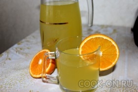 Солнечный апельсиновый напиток